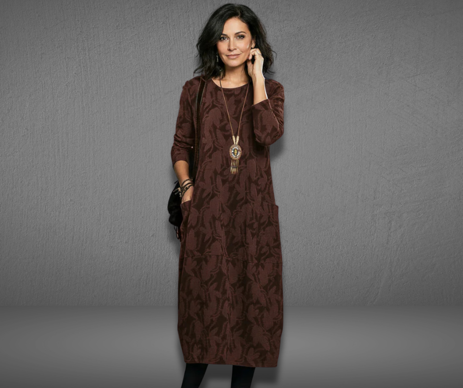 Emma | Robe d'hiver pour femmes, élégante pour les occasions festives