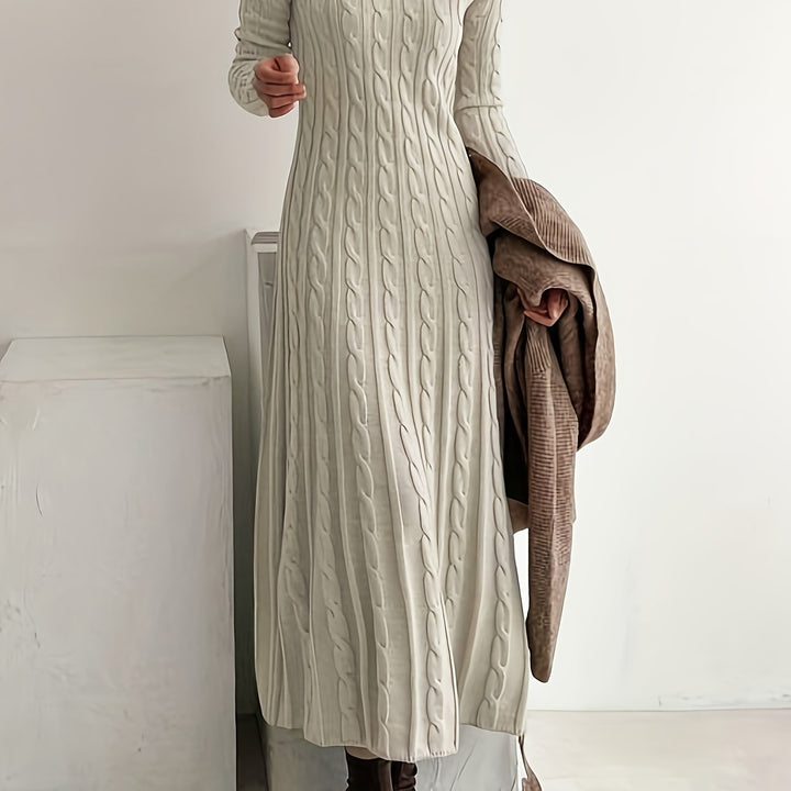 Isabella | Robe maxi élégante pour femmes en tricot