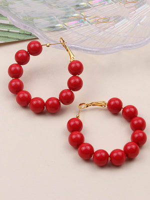 Boucles d'oreilles géométriques