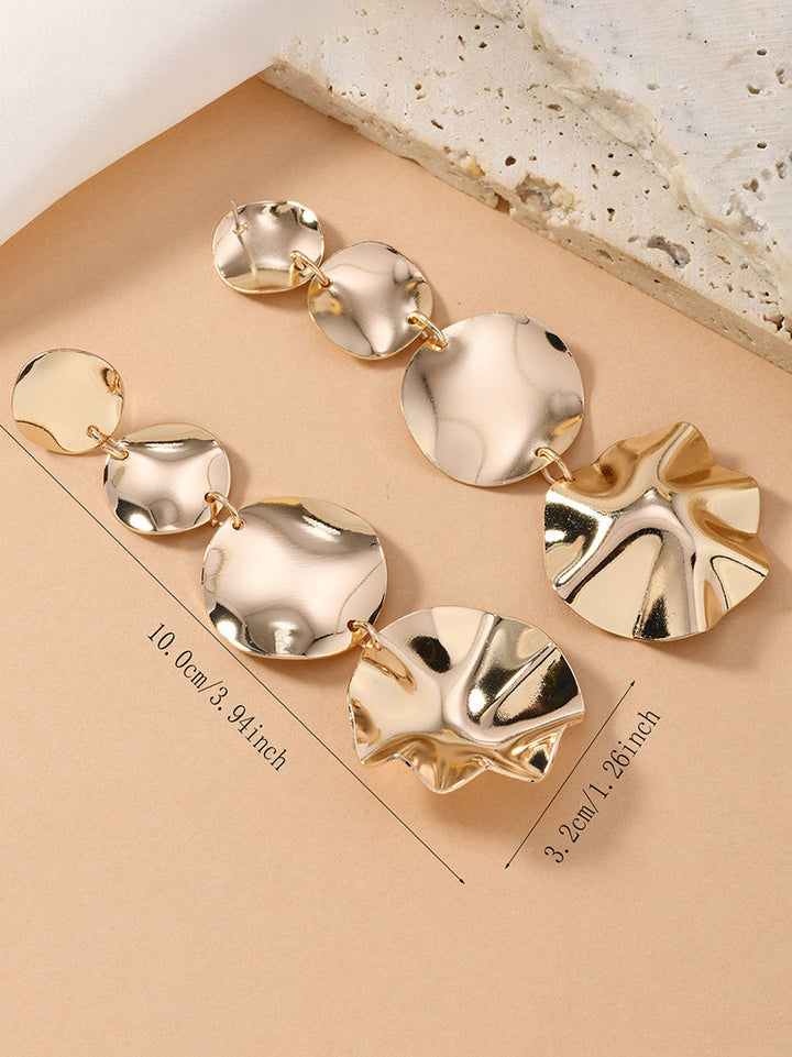 Boucles d'oreilles géométriques