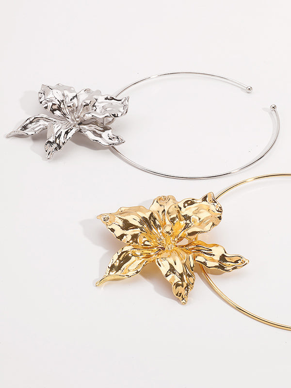 Collier en forme de fleur