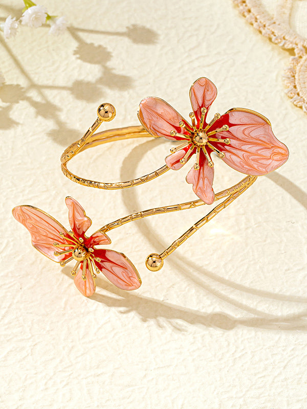 Bracelet réglable en forme de fleur