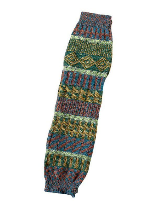 Jambières décontractées chaudes couleur contrastée