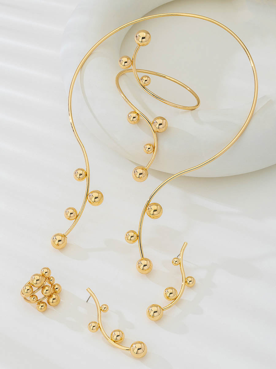 Irrégularité Ligne strass Accessoires Ensembles