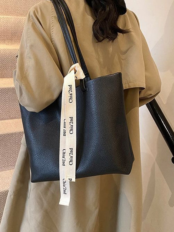 Sac fourre-tout Normcore de couleur unie