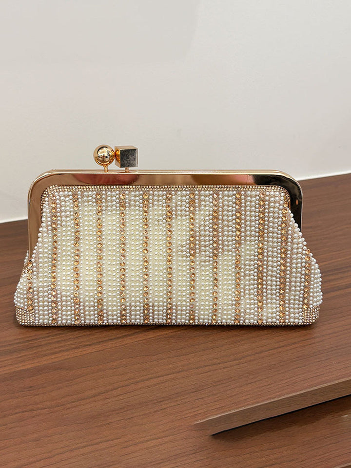 Sac à main géométrique couleur unie