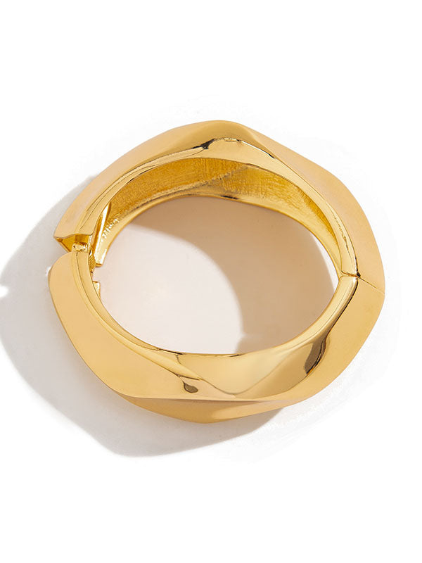 Bracelet géométrique couleur unie