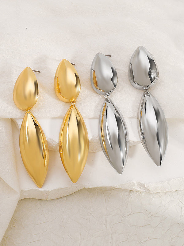 Boucles d'oreilles pendantes géométriques