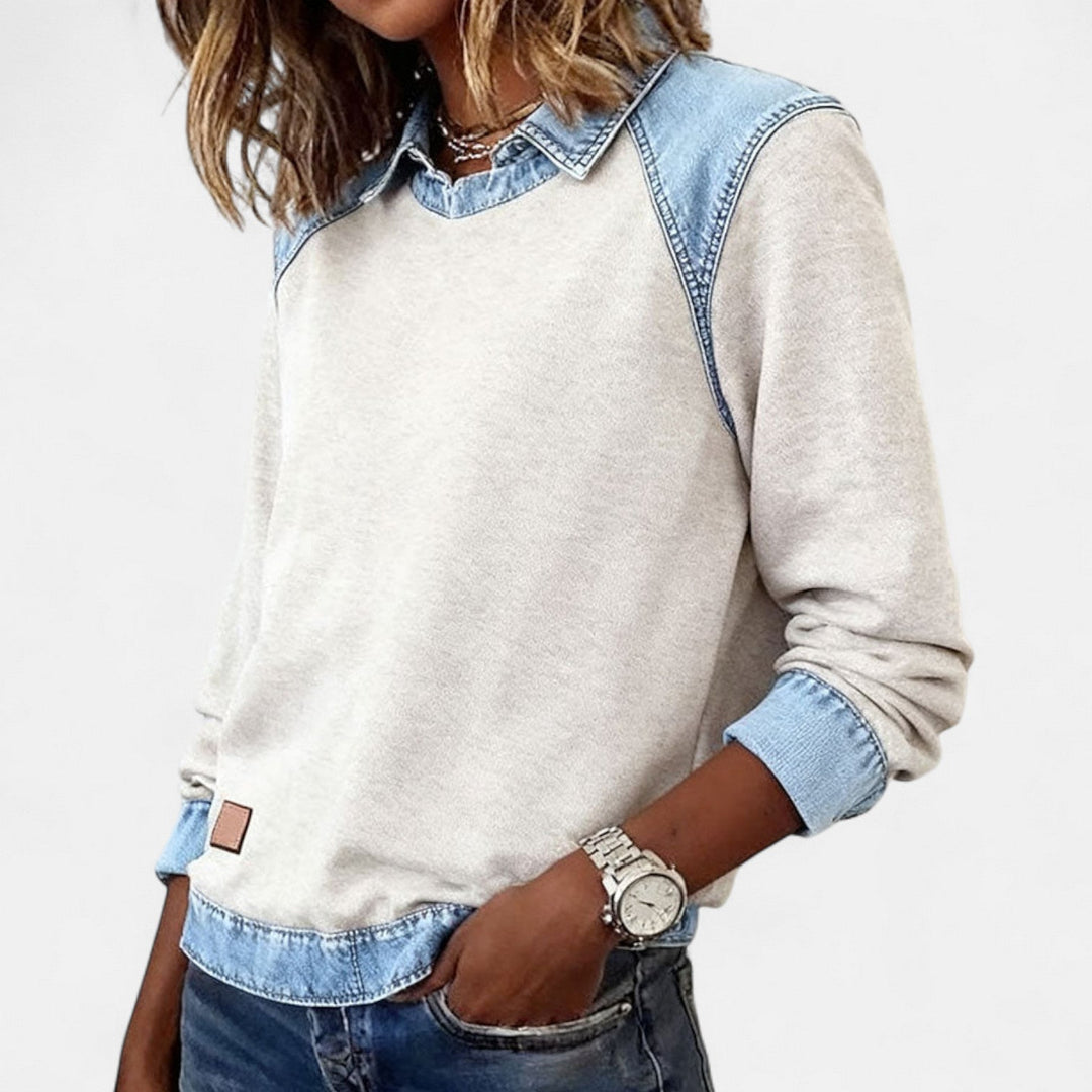 Lina | T-shirt à manches longues pour femmes moderne et chic