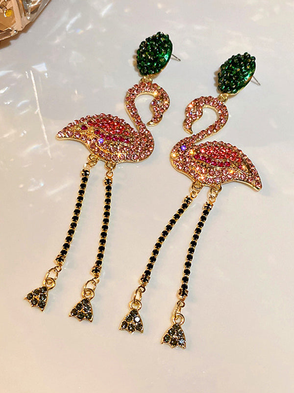 Boucles d'oreilles tendance, en forme d'animal