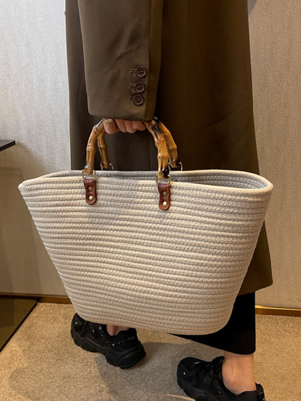 Sac à main décontracté à empiècements
