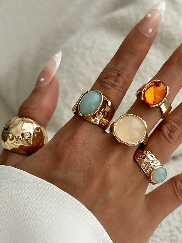 Bague géométrique