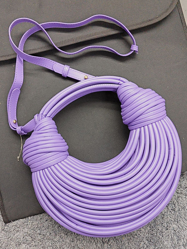 Sac à main géométrique à fermeture éclair