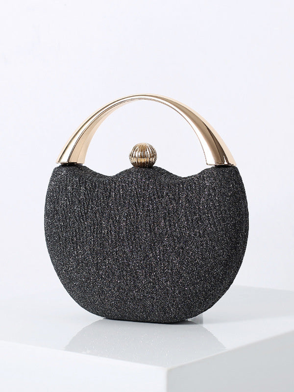 Sac à paillettes brillantes à rabat vintage