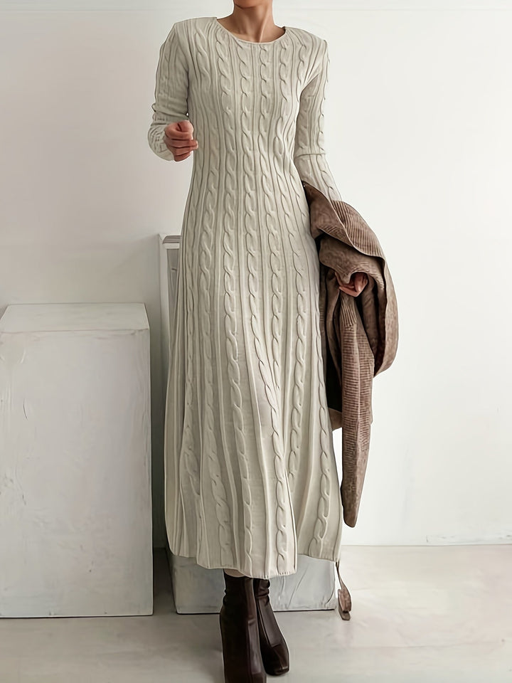 Isabella | Robe maxi élégante pour femmes en tricot