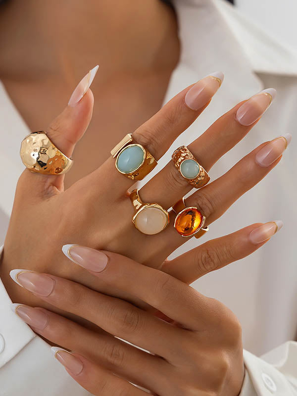 Bague géométrique