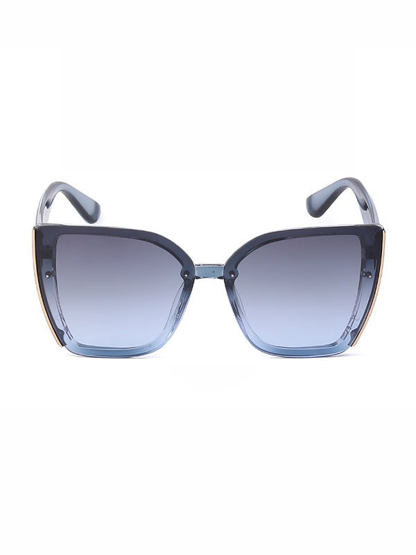 Lunettes de soleil géométriques anti-UV
