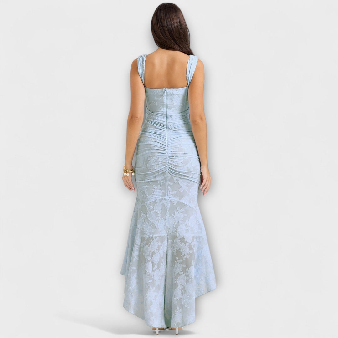 Renske - Robe maxi élégante avec corset artistique
