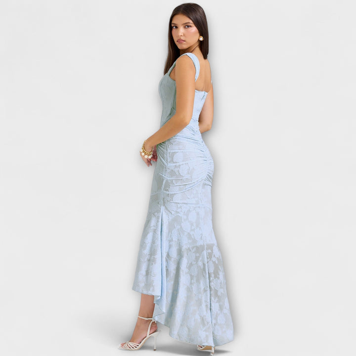 Renske - Robe maxi élégante avec corset artistique