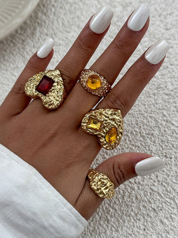 Bague géométrique