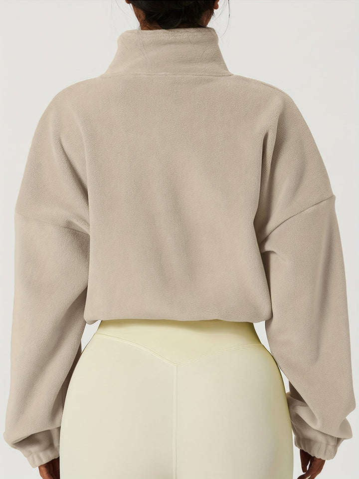 Velexia | Crop-Top en Fleece