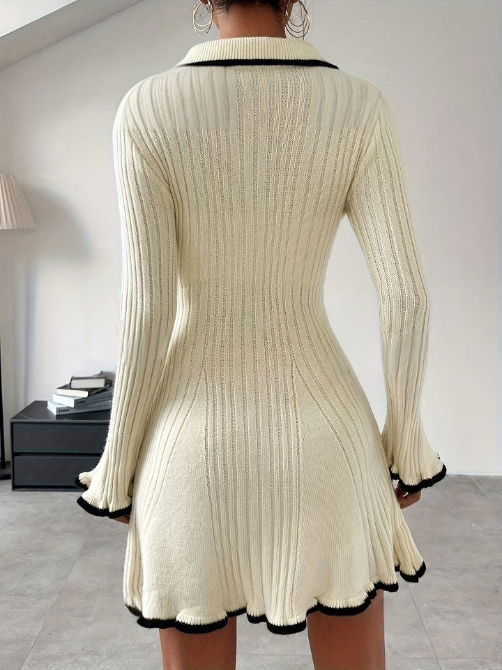 Henna | Robe en tricot élégante
