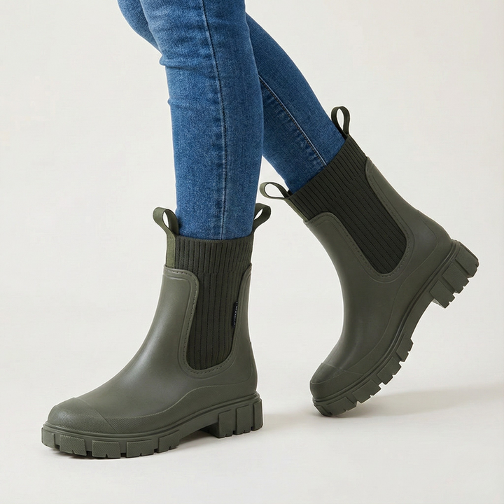 Charlotte | Bottines Chelsea à semelle profilée robuste pour femmes