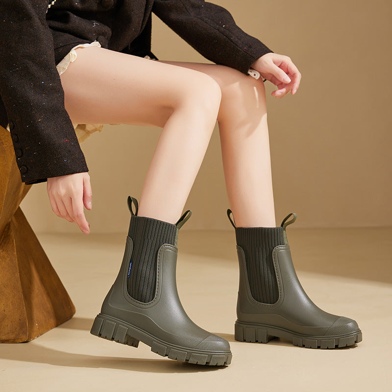 Charlotte | Bottines Chelsea à semelle profilée robuste pour femmes