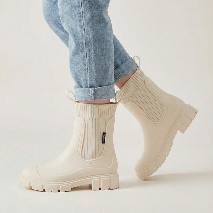 Charlotte | Bottines Chelsea à semelle profilée robuste pour femmes