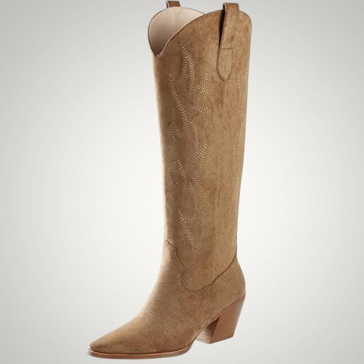 Clara | Bottes de cowboy western pour femmes, hauteur genou