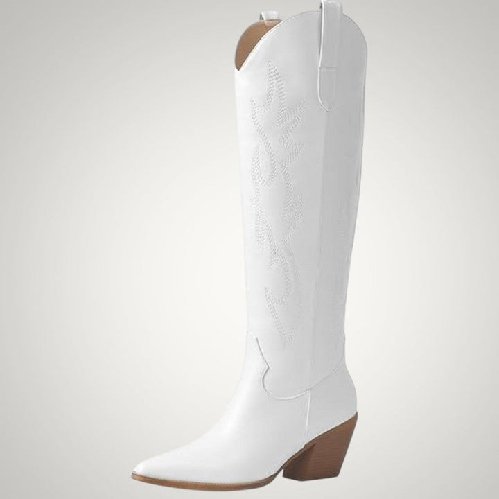 Clara | Bottes de cowboy western pour femmes, hauteur genou