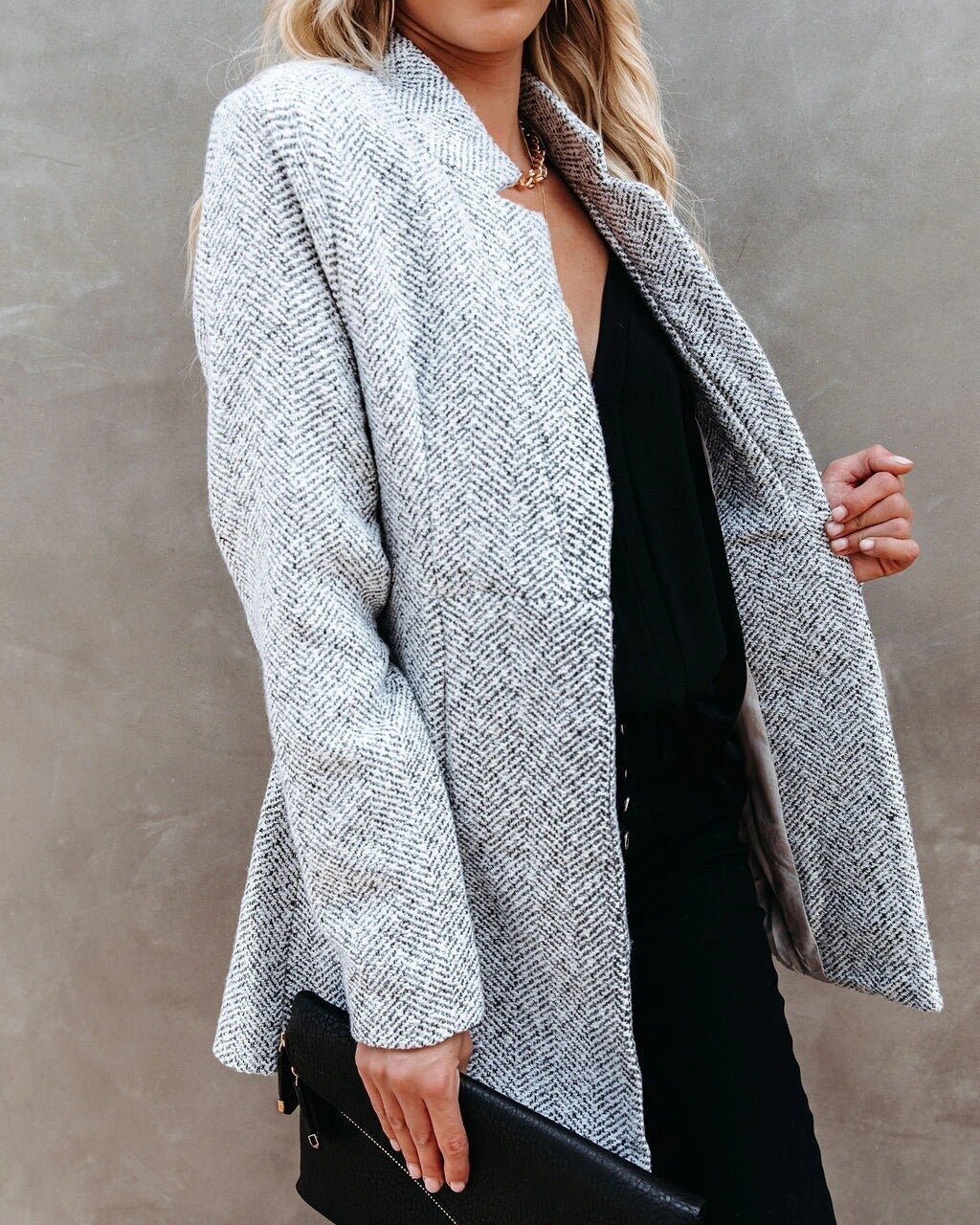 Manteau long décontracté pour femmes