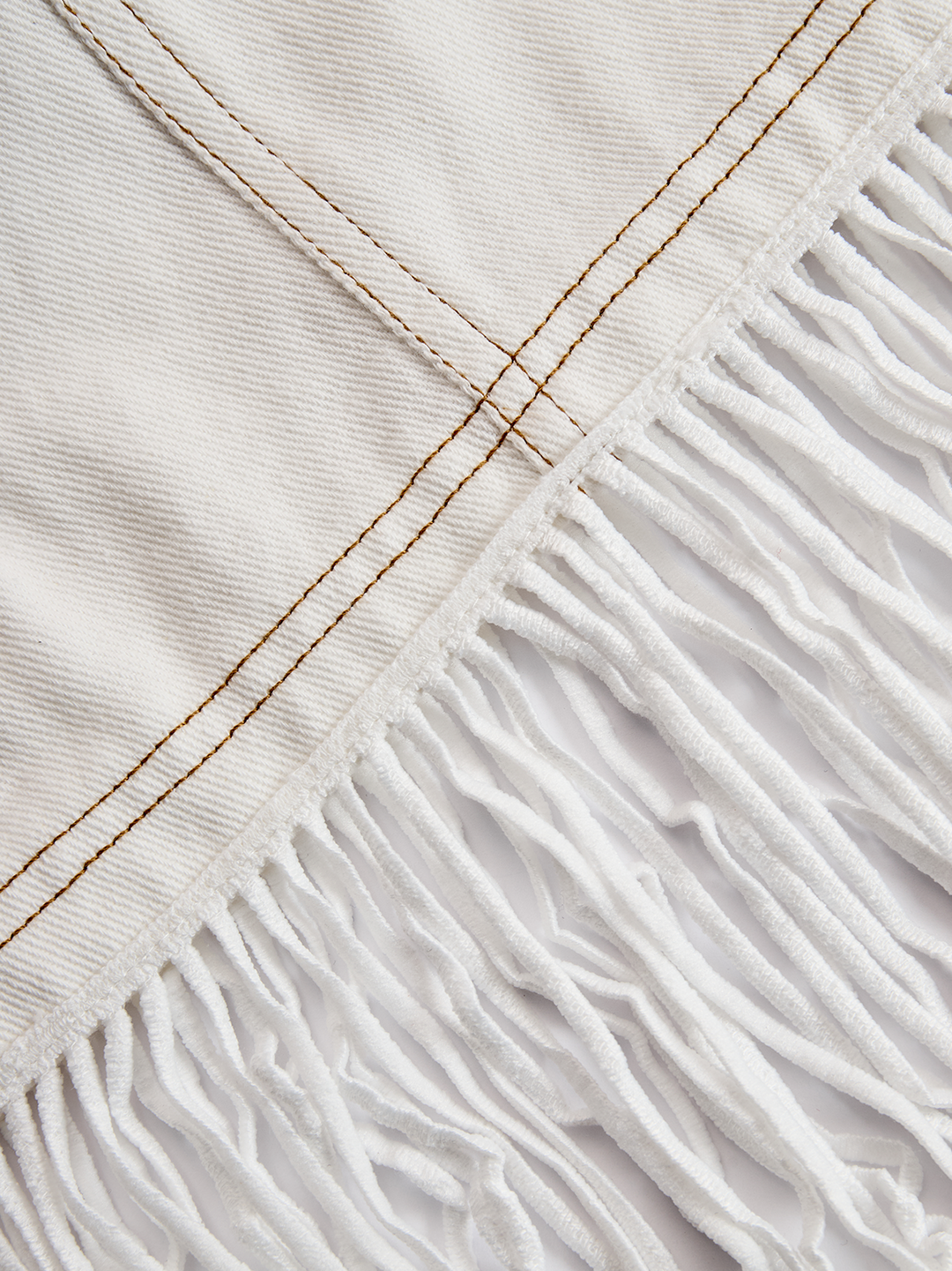 Constanze | Robe Minijupe à Franges pour Femmes avec Ceinture