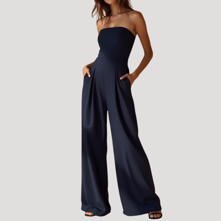 Cordelia | Combinaison Large Sans Bretelles Femme