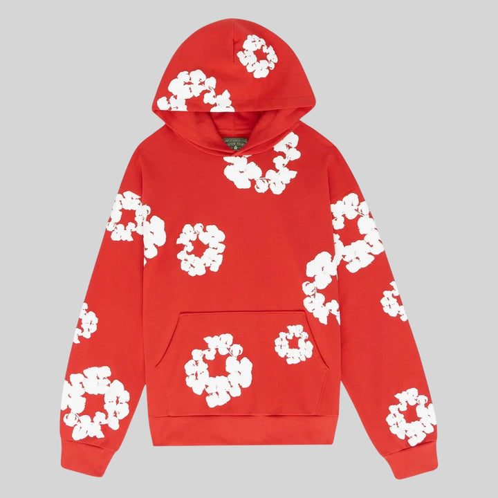 Cornelia | Sweat à capuche décontracté pour femmes avec imprimé floral