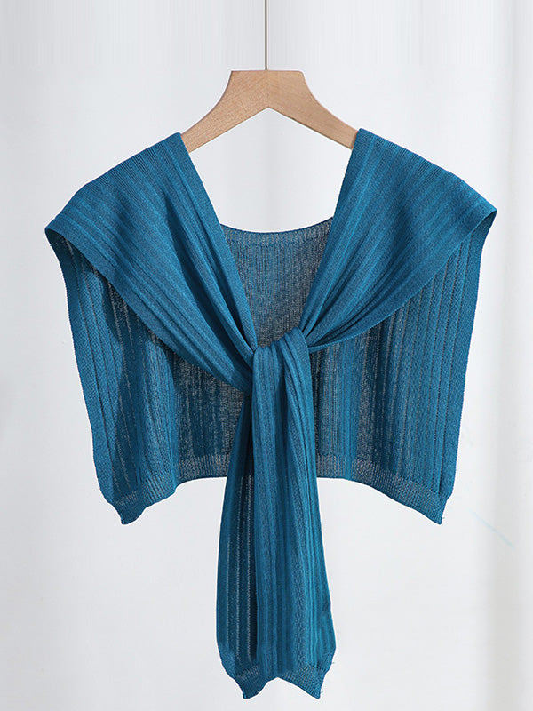 Écharpe décontractée en tricot