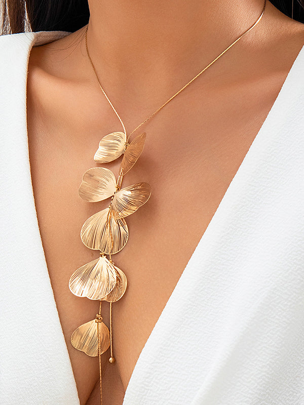 Collier en forme de fleur