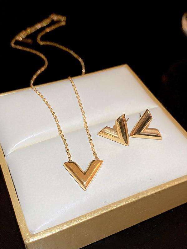 Collier géométrique couleur unie