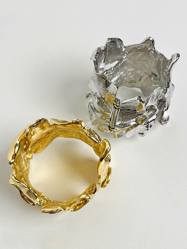Bracelet géométrique en forme de fleur