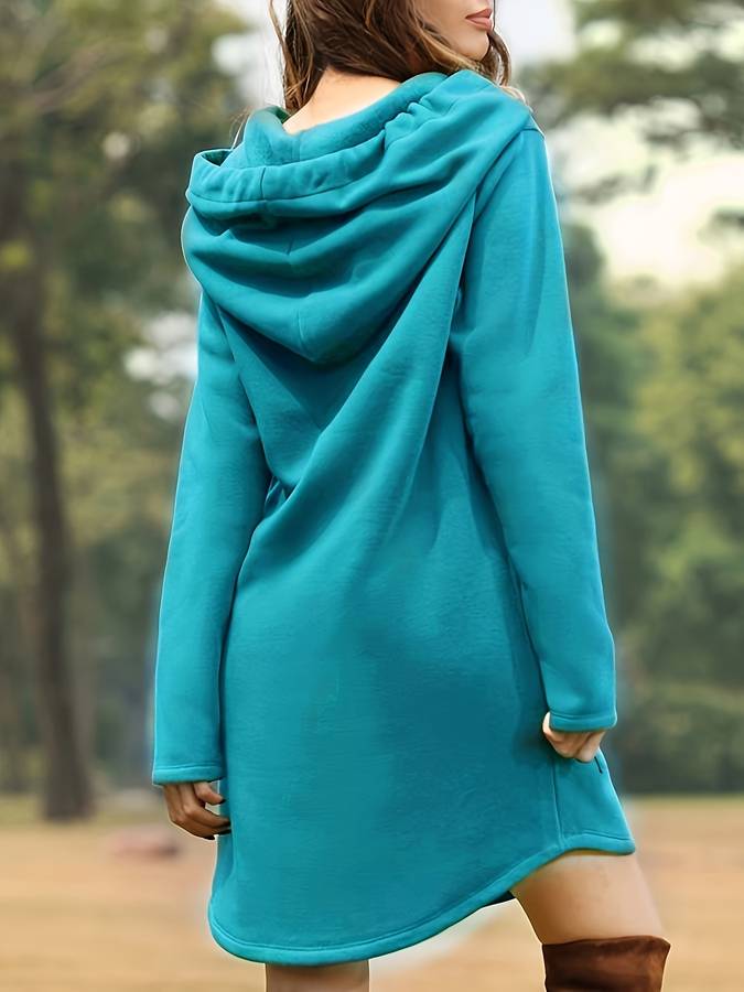 Robe à Capuche Longue pour Femmes | Décontractée