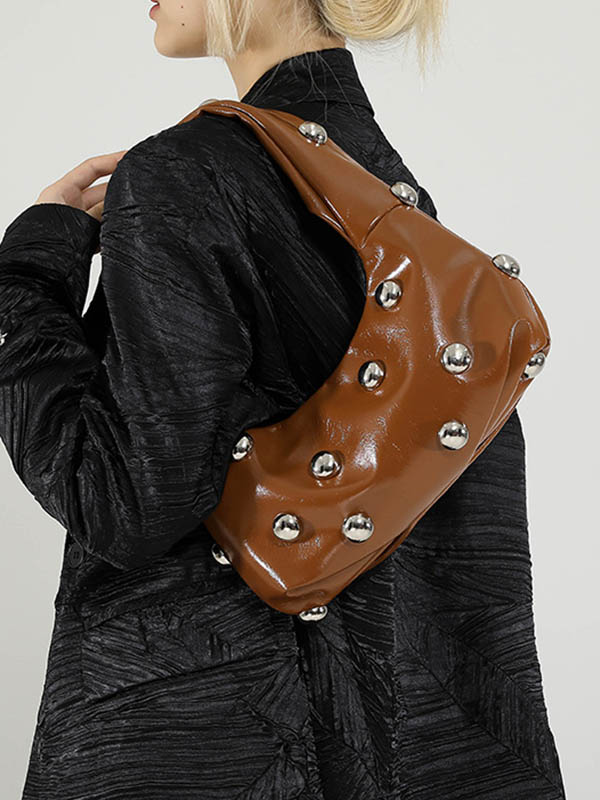 Sacs à main à rivets géométriques Sacs à bandoulière