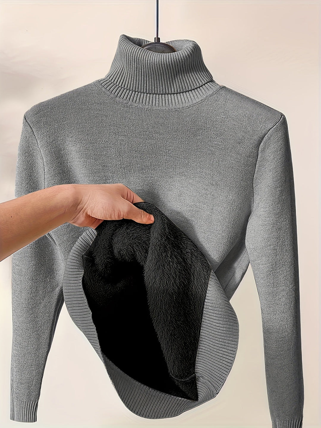 Pull à col roulé élégant pour femmes