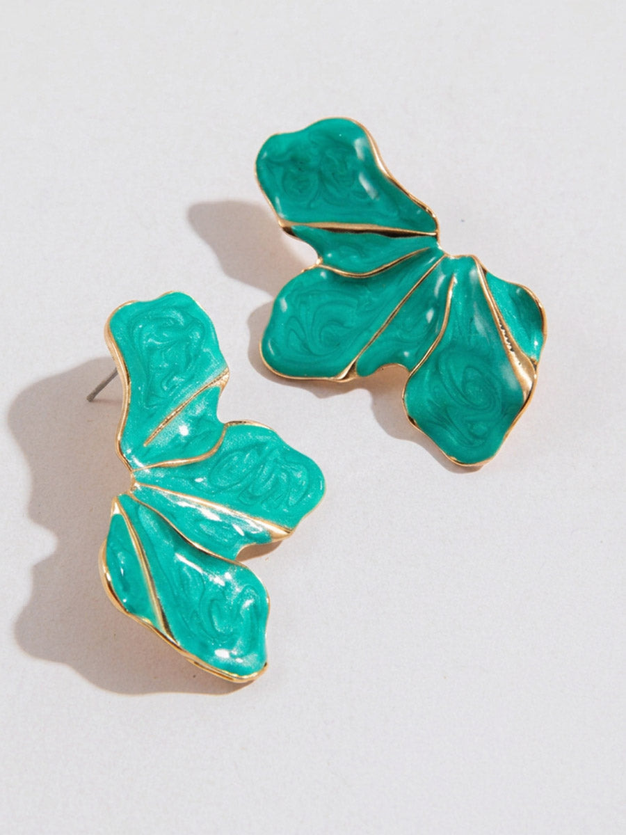 Boucles d'oreilles en forme de fleur