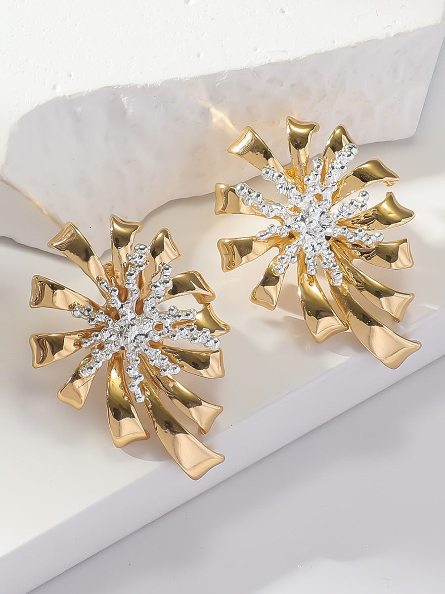Boucles d'oreilles géométriques