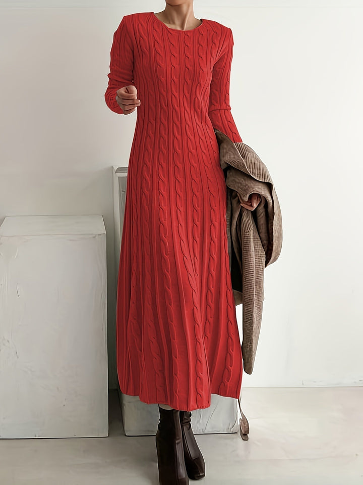 Isabella | Robe maxi élégante pour femmes en tricot