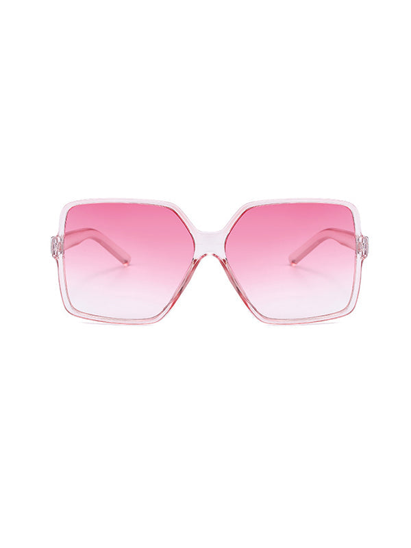 Lunettes de soleil géométriques anti-UV