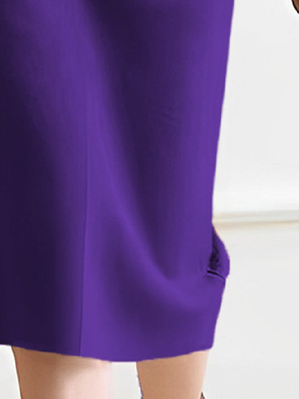 Jupe couleur unie