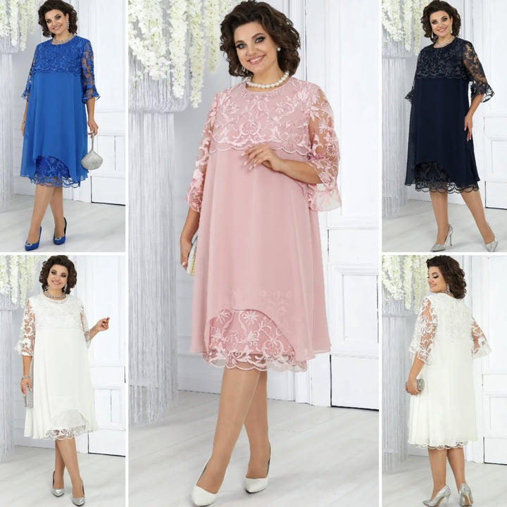 Elina | Robe midi élégante et décontractée pour femmes
