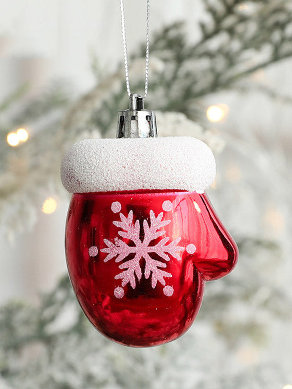 2 pièces nouveau bonhomme de neige maison crème glacée noël arbre décorations pendentif
