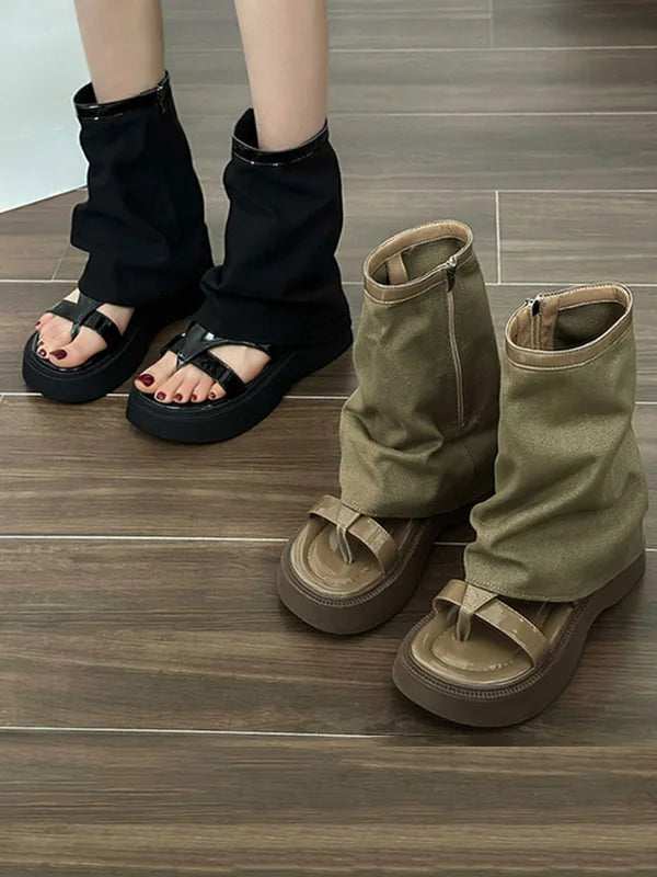 Sandales Bottes pour Femmes